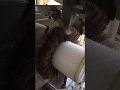 食品加工のクリーニング用のカスタマイズされたホーステイルロールブラシ