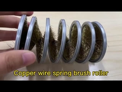 内傷ブラシ スプリングブラシ 銅線 スプリングブラシ 産業用金属脱磨用