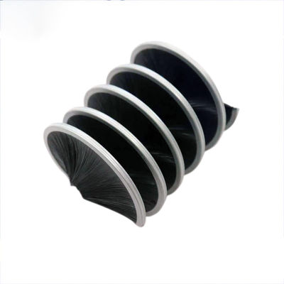 Customized Inner Winding Helical Brush Spiral Spring Coil For Residue Wiping Cleaning