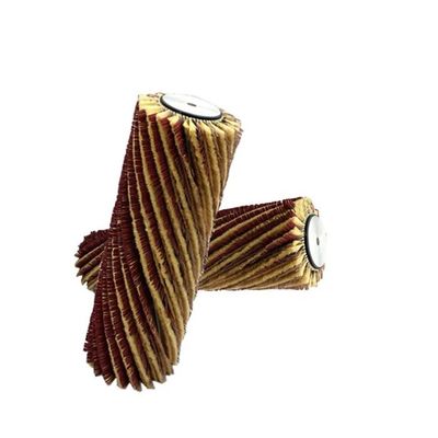 Customized Size Sisal Sandpaper Polishing Brush Roller Sandpaper Sanding Roller Brush For Various Kinds Wood Polishing
