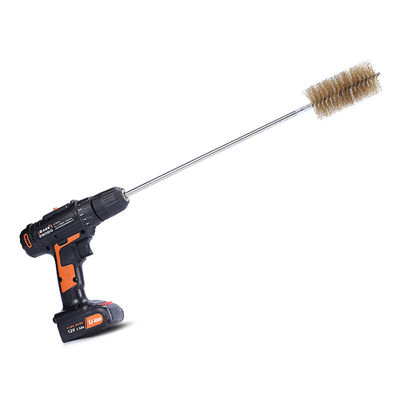 Customizable M6 Copper Wire Tube Polishing Brush For Mechanical Parts Inside Holes