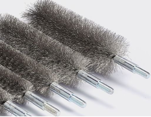 Customizable Stainless Steel M6 Wire Tube Brush For Metal Deburring