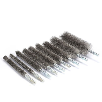 Customizable Stainless Steel M6 Wire Tube Brush For Metal Deburring