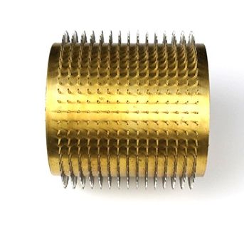 Custom Industrial Stainless Steel /Copper Needle Perforation Roller For Printing Packaging