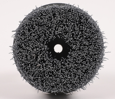 Custom Industrial Brushes Abrasive Wire Disk Brush For Industrial Polishing