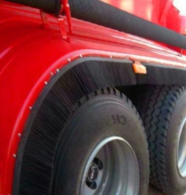 Industrial Brush Strip Custom Size H-Shape Nylon Bristle Rubber Base Strip Brush For Seal