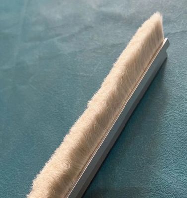 Industrial Custom Strip Brush Wool Bristle Brush Aluminum Alloy Bracket Strip Brush Cleaning Brush Strip