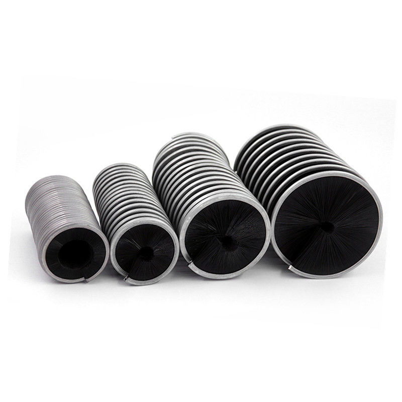 Customized Inner Winding Helical Brush Spiral Spring Coil For Residue Wiping Cleaning